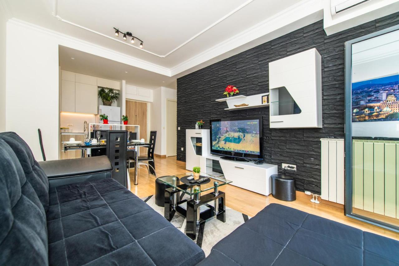 Modern Apartment In Belgrade Waterfront Eksteriør bilde