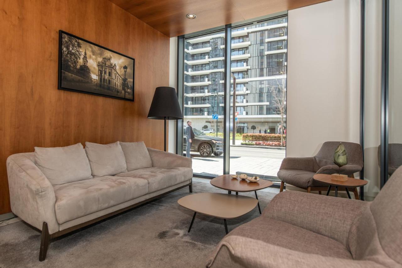 Modern Apartment In Belgrade Waterfront Eksteriør bilde