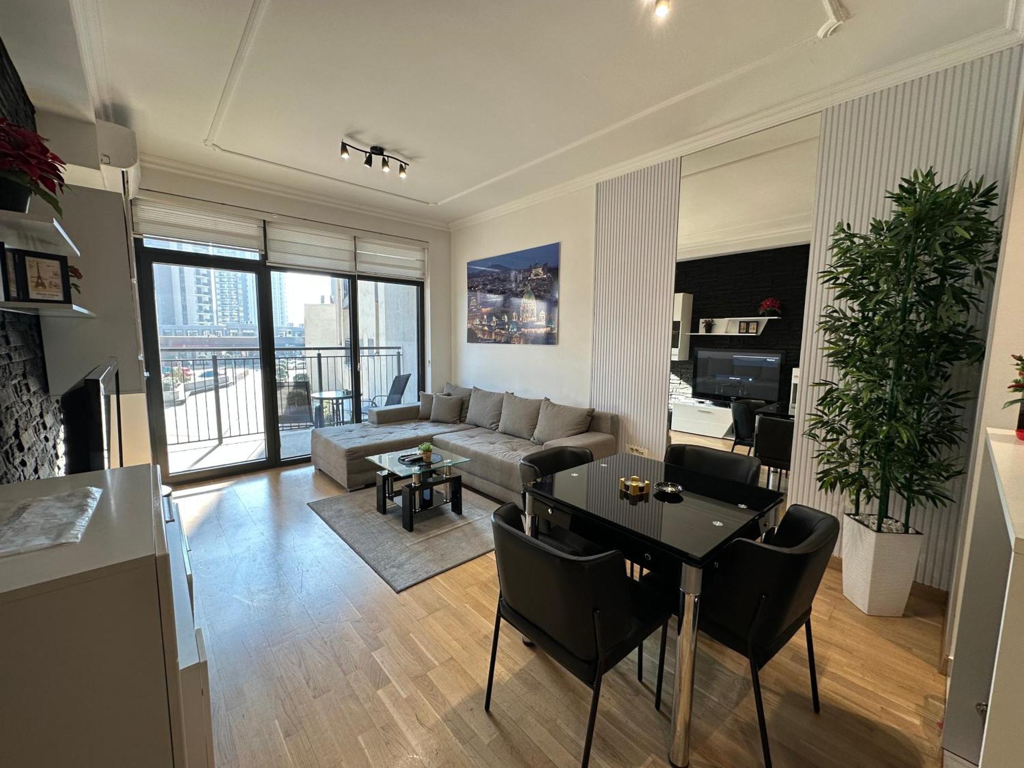 Modern Apartment In Belgrade Waterfront Eksteriør bilde